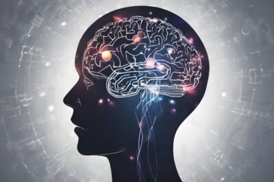 Digital brain visualisation symbolising artificial intelligence helping employees work more efficiently and improve productivity. Digital brain visualisation symbolising artificial intelligence helping employees work more efficiently and improve productivity.